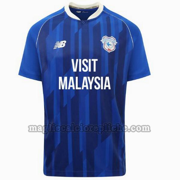 prima maglie calcio cardiff city 2023 2024 thailandia blu