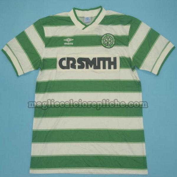 prima maglie calcio celtic 1985-1986 verde