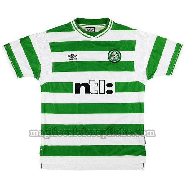 prima maglie calcio celtic 1999-2001 verde