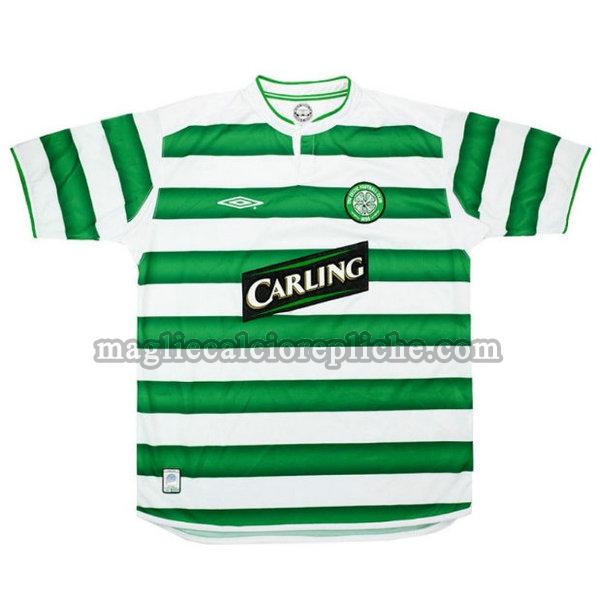 prima maglie calcio celtic 2003-2004 verde