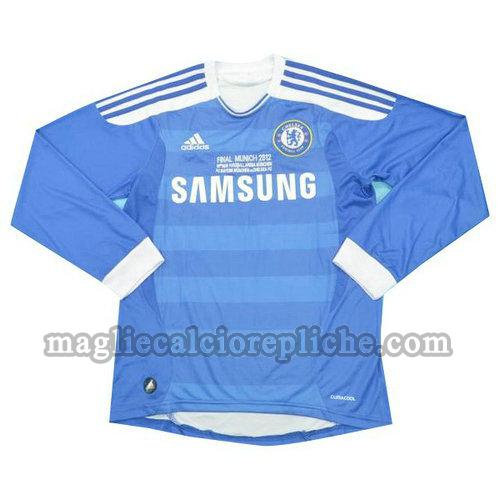 prima maglie calcio chelsea 2011 2012 manica lunga