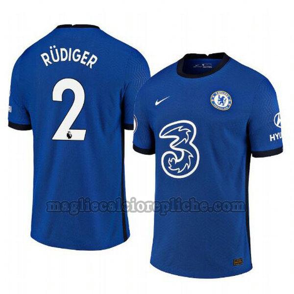 prima maglie calcio chelsea 2020-2021 antonio rudiger 2