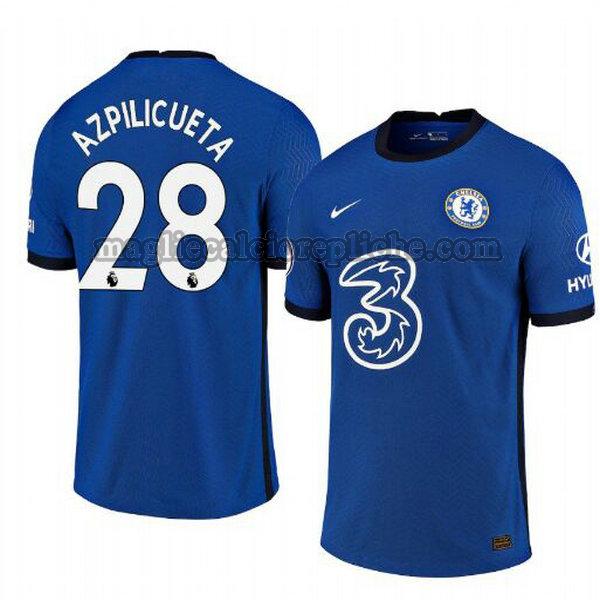 prima maglie calcio chelsea 2020-2021 cesar azpilicueta 28