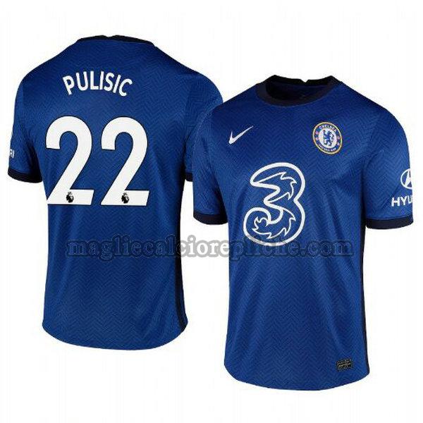 prima maglie calcio chelsea 2020-2021 christian pulisic 22