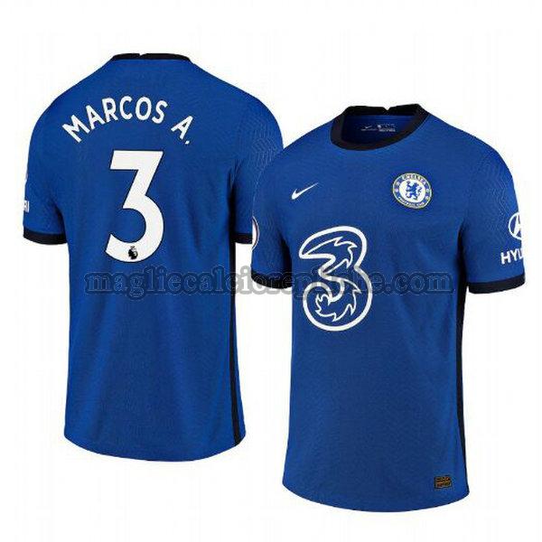 prima maglie calcio chelsea 2020-2021 marcos alonso 3