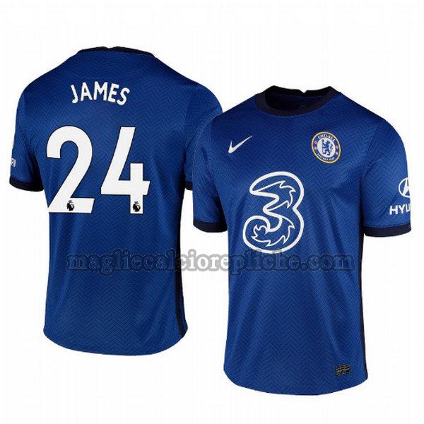 prima maglie calcio chelsea 2020-2021 reece james 24