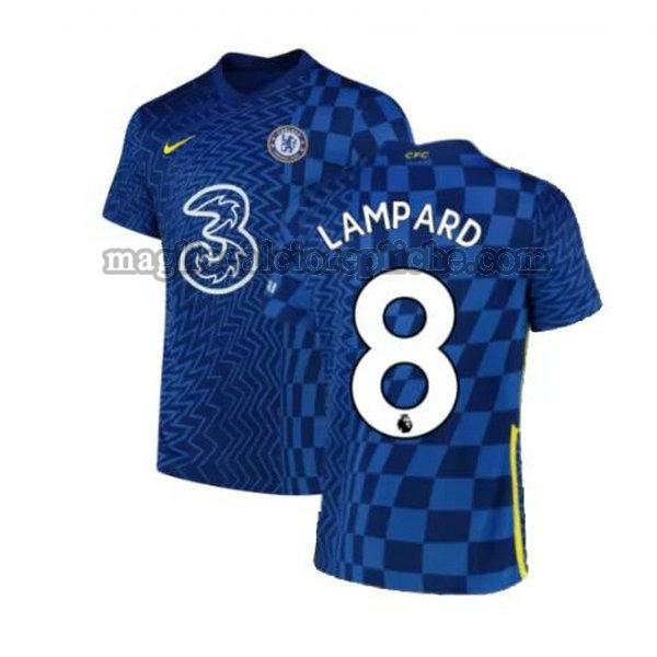 prima maglie calcio chelsea 2021 2022 lampard 8 blu