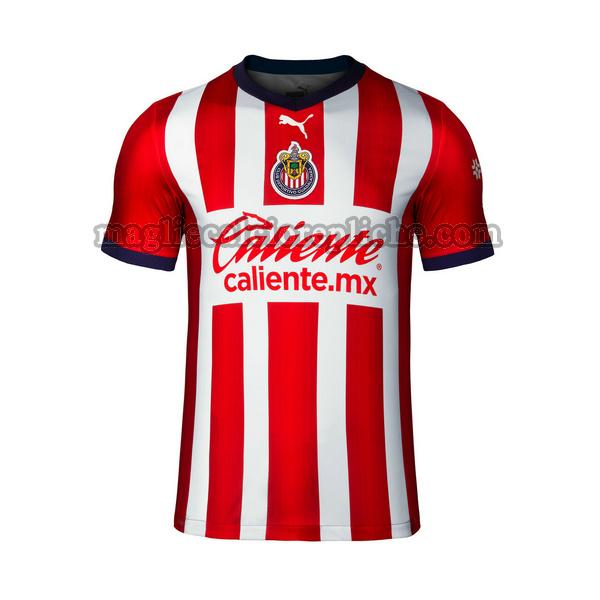 prima maglie calcio chivas usa 2022 2023 thailandia rosso bianco