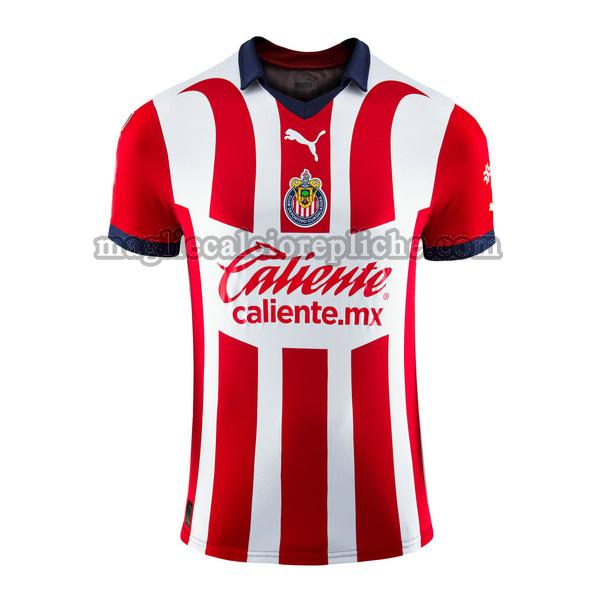 prima maglie calcio chivas usa 2023 2024 thailandia rosso bianco