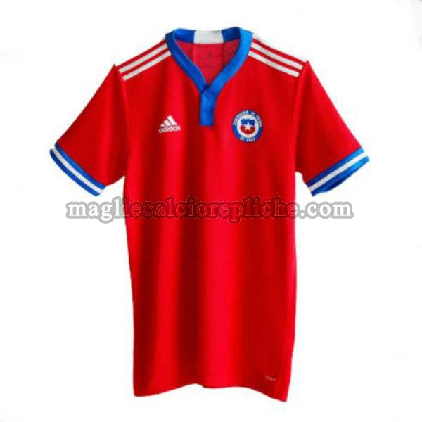 prima maglie calcio cile 2021 2022 thailandia rosso