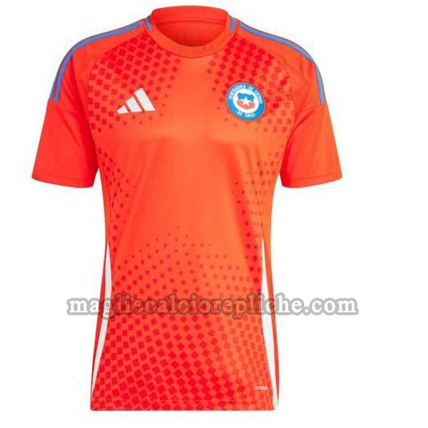 prima maglie calcio cile 2024 thailandia rosso