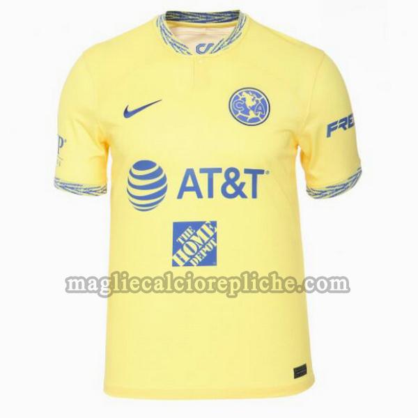 prima maglie calcio club américa 2022 2023 thailandia giallo