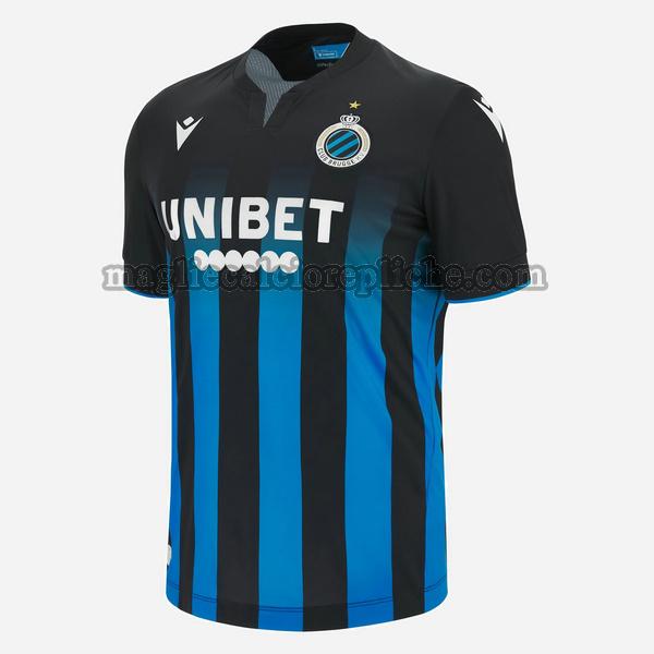 prima maglie calcio club brugge 2023 2024 thailandia blu nero