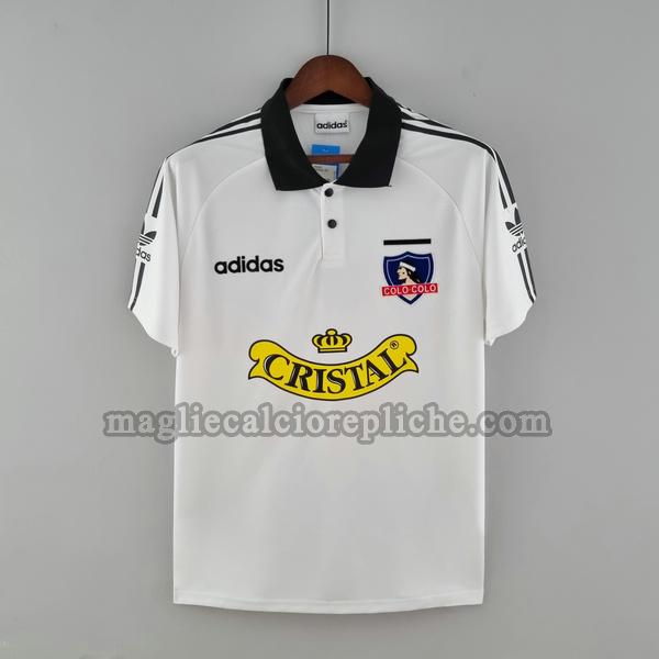 prima maglie calcio colo-colo 1992 1993 bianco