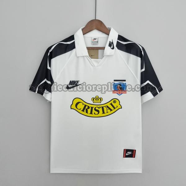 prima maglie calcio colo-colo 1995 bianco