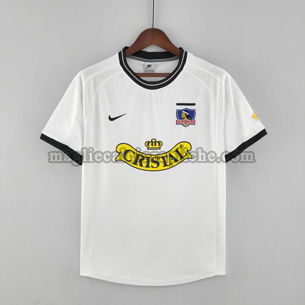 prima maglie calcio colo-colo 2000 2001 bianco