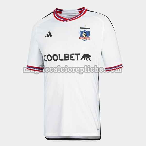 prima maglie calcio colo-colo 2023 2024 thailandia bianco