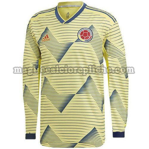 prima maglie calcio colombia 2019 manica lunga