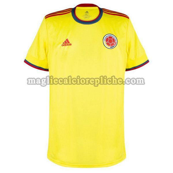 prima maglie calcio colombia 2021 2022 thailandia giallo