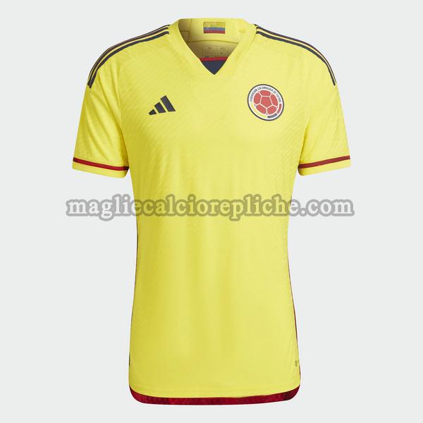 prima maglie calcio colombia 2022 2023 giallo