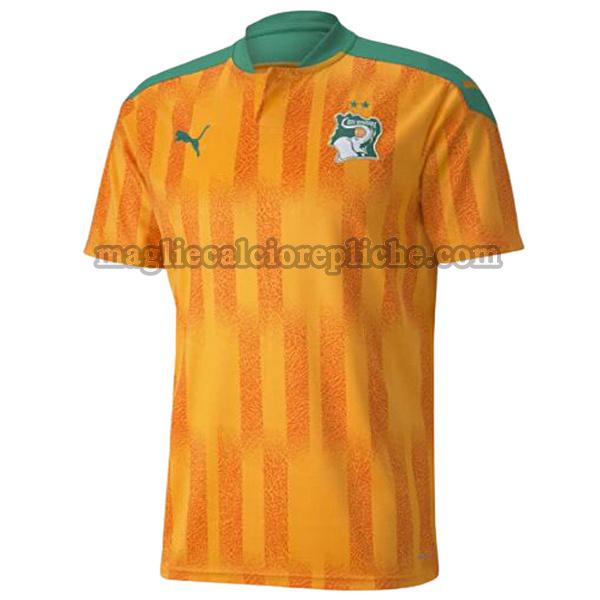 prima maglie calcio costa d'avorio 2021 thailandia arancione