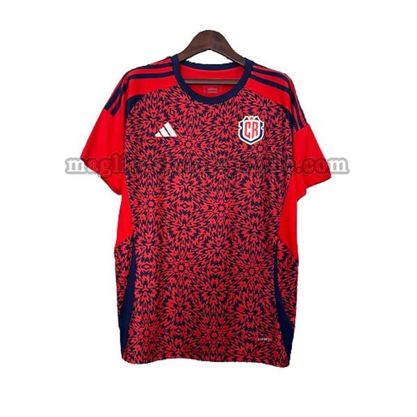 prima maglie calcio costa rica 2024 thailandia rosso