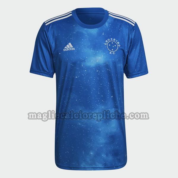 prima maglie calcio cruzeiro 2022 2023 thailandia blu