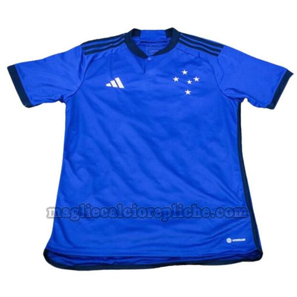 prima maglie calcio cruzeiro 2023 2024 thailandia blu