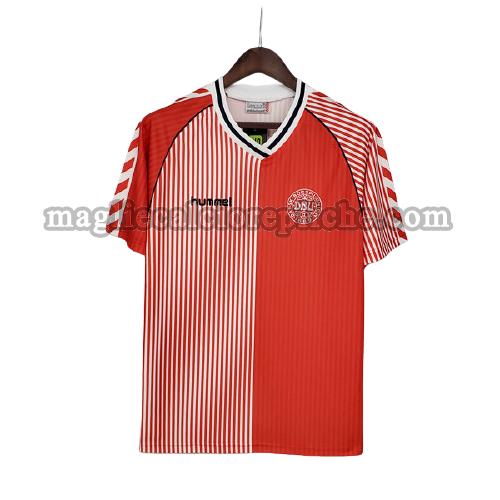 prima maglie calcio danimarca 1986 rosso