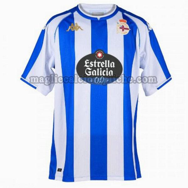 prima maglie calcio deportivo la coruña 2021 2022 thailandia blu bianco