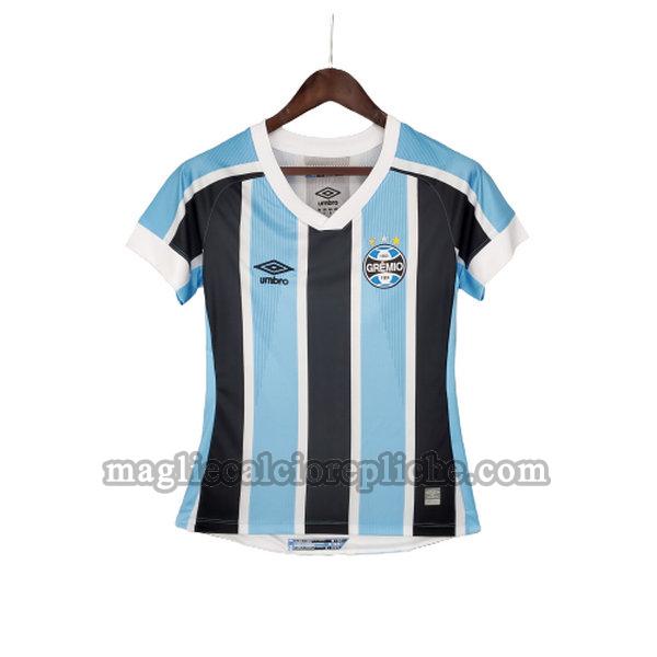 prima maglie calcio donna grêmio 2021 2022 blu nero