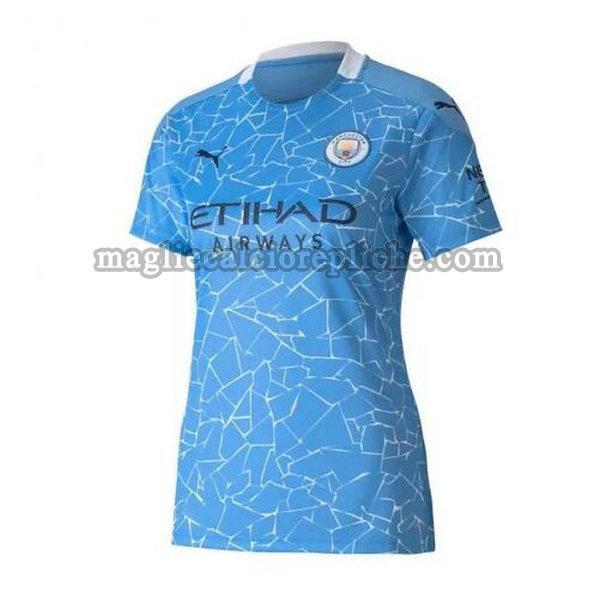 prima maglie calcio donna manchester city 2020-2021