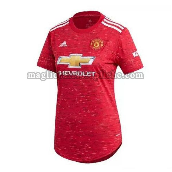 prima maglie calcio donna manchester united 2020-2021