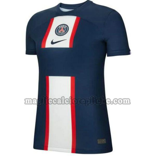 prima maglie calcio donna psg 2022 2023 blu