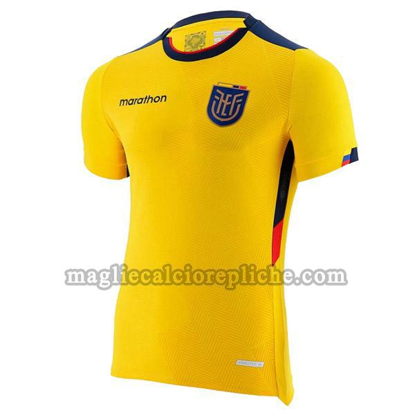 prima maglie calcio ecuador 2022 thailandia giallo