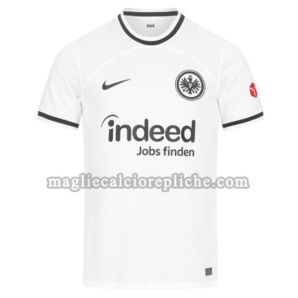 prima maglie calcio eintracht francoforte 2022 2023 thailandia bianco