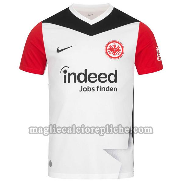 prima maglie calcio eintracht francoforte 2025 2024 thailandia bianco