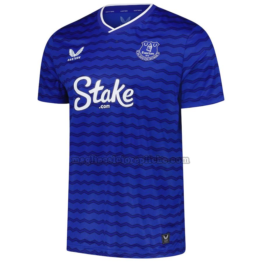 prima maglie calcio everton 2025 2026 thailandia blu