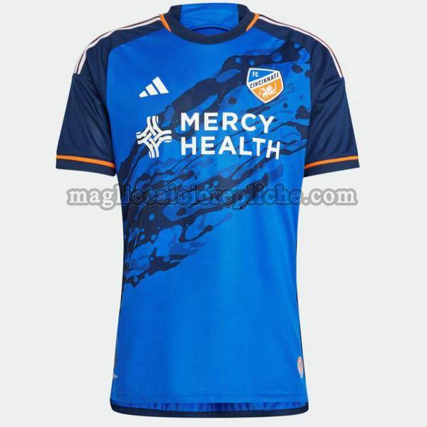 prima maglie calcio fc cincinnati 2023 2024 thailandia blu