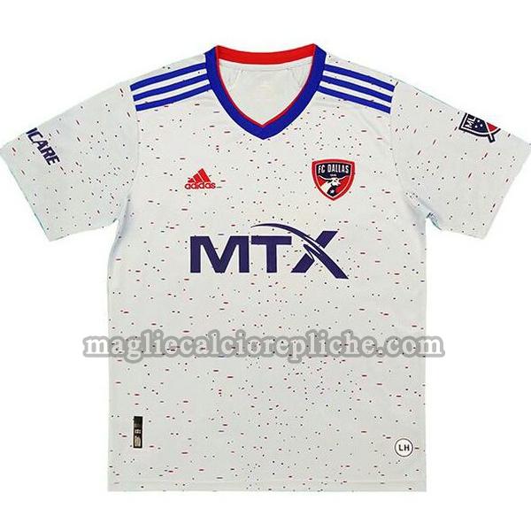 prima maglie calcio fc dallas 2021 2022 thailandia bianco