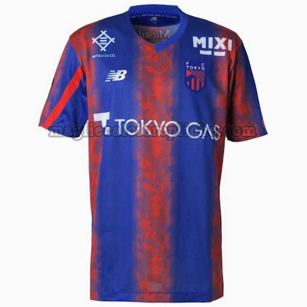 prima maglie calcio fc tokyo 2023 2024 thailandia rosso blu