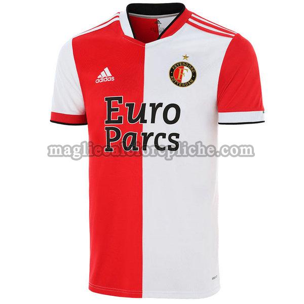 prima maglie calcio feyenoord 2021 2022 thailandia rosso bianco