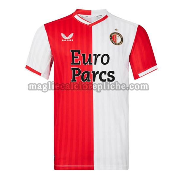 prima maglie calcio feyenoord 2023 2024 bianco rosso