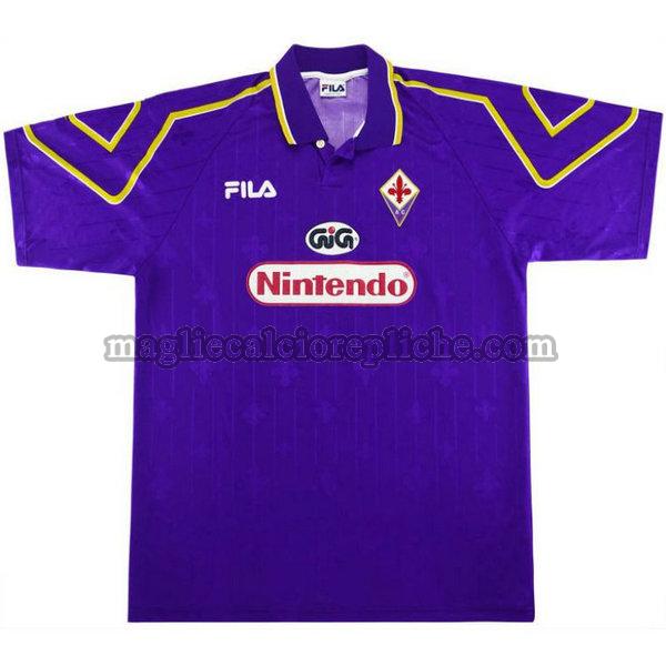 prima maglie calcio fiorentina 1997-1998 blu