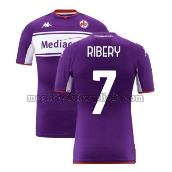 prima maglie calcio fiorentina 2021 2022 ribery 7 porpora