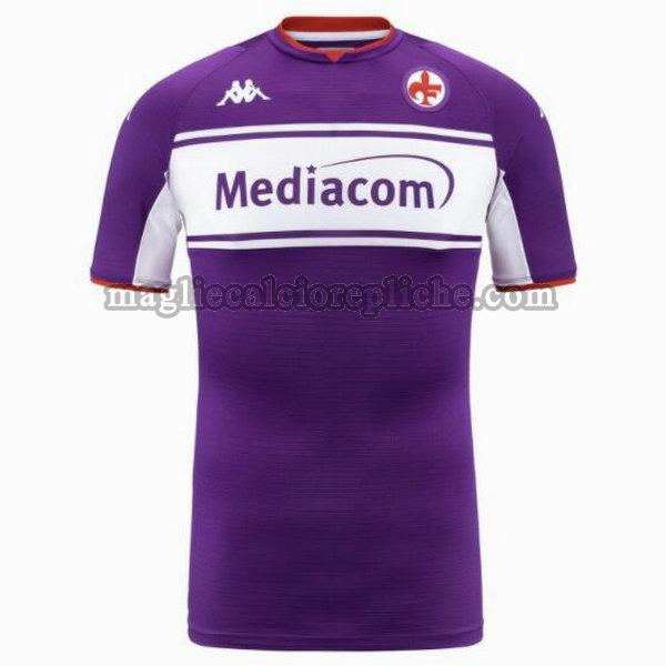 prima maglie calcio fiorentina 2021 2022 thailandia blu