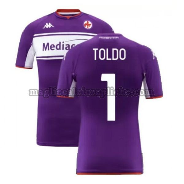 prima maglie calcio fiorentina 2021 2022 toldo 1 porpora