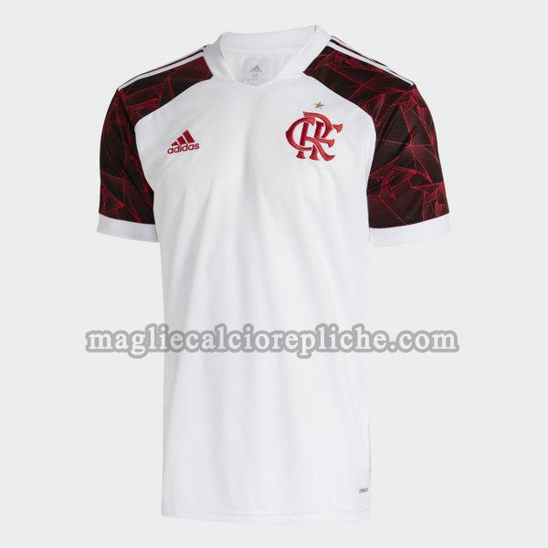 prima maglie calcio flamengo 2021 2022 thailandia bianco