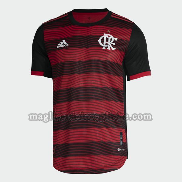 prima maglie calcio flamengo 2022 2023 thailandia rosso nero