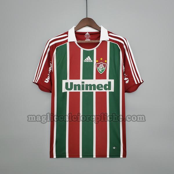 prima maglie calcio fluminense 2008 2009 verde rosso